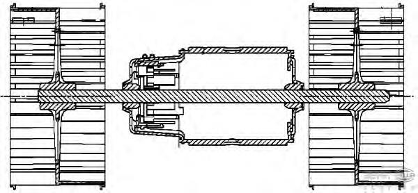 Compre 463662 Diesel Technic Motor de ventilador de forno (de aquecedor de salão)