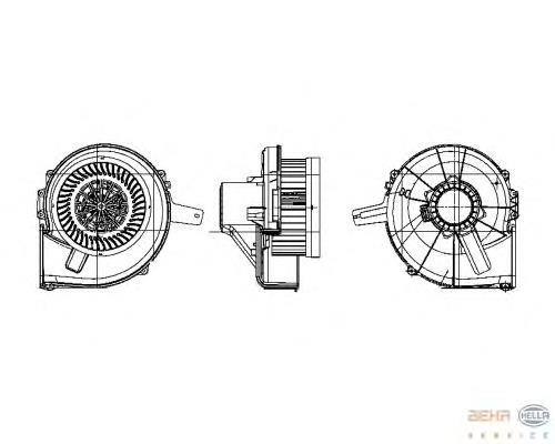 Compre 6Q2819015H VAG Motor de ventilador de forno (de aquecedor de salão)