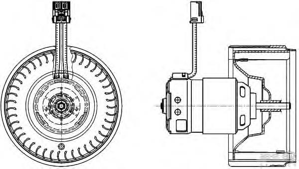 Compre 31320392 Volvo Motor de ventilador de forno (de aquecedor de salão)