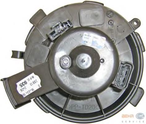 Motor de ventilador de forno (de aquecedor de salão) 8EW009159581 HELLA
