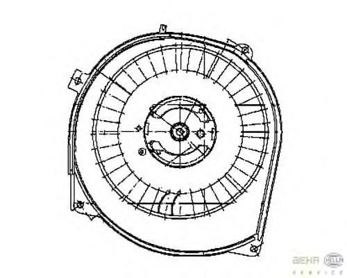 Motor de ventilador de forno (de aquecedor de salão) Mercedes A0008308708 preço, a partir de 71,90 USD