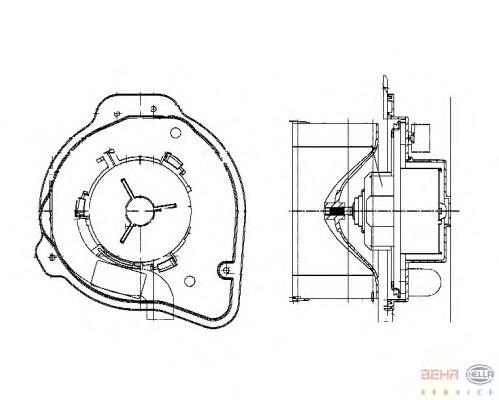 Compre 9166020 Volvo Motor de ventilador de forno (de aquecedor de salão)