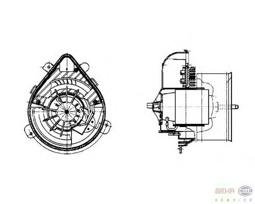Motor de ventilador de forno (de aquecedor de salão) Fiat/Alfa/Lancia 9464242580 preço, a partir de 187,28 USD