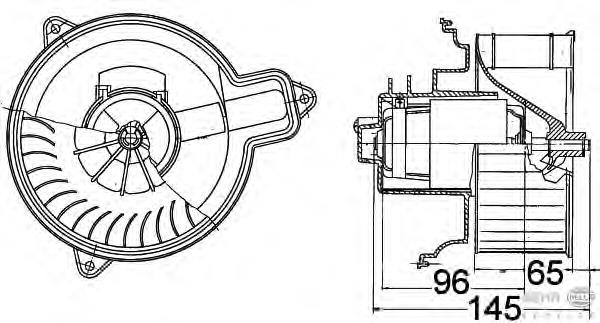 Motor de ventilador de forno (de aquecedor de salão) Peugeot/Citroen 644199 preço, a partir de 143,02 USD