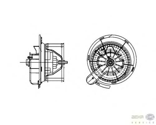 Compre A0028302408 Mercedes Motor de ventilador de forno (de aquecedor de salão)