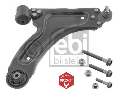 93338569 Opel Braço oscilante inferior direito de suspensão dianteira