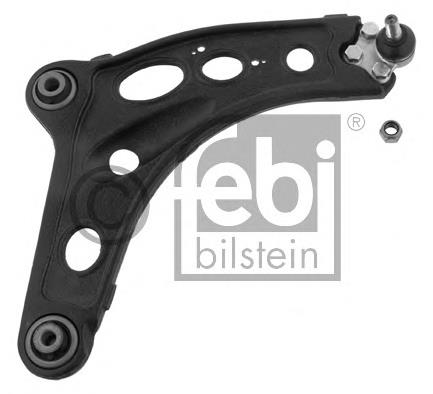 Braço oscilante inferior direito de suspensão dianteira 4418226 Opel