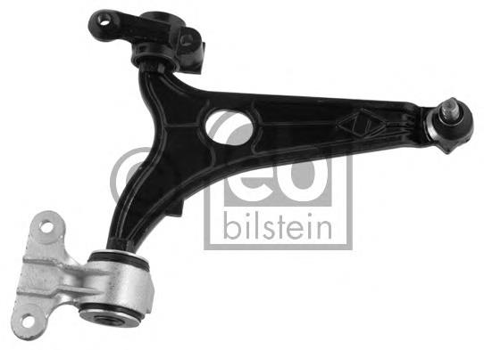 Braço oscilante inferior direito de suspensão dianteira 1607510780 Peugeot/Citroen