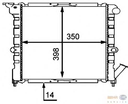 Compre 7700773968 Renault (RVI) Radiador de esfriamento de motor