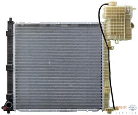 Radiador de esfriamento de motor 8MK376714301 HELLA