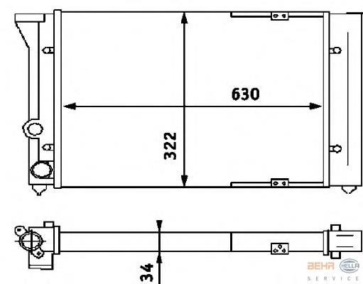 Compre 730509 VALEO Radiador de esfriamento de motor