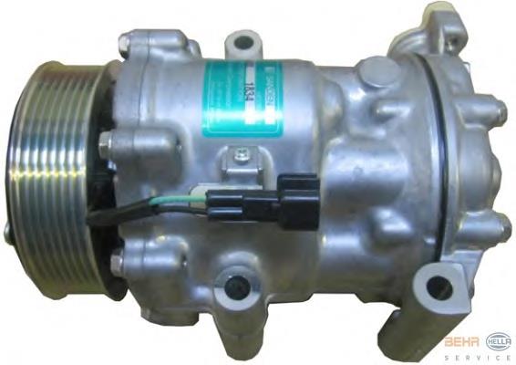 Compressor de aparelho de ar condicionado 7C1119D629BA Ford