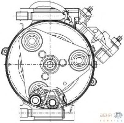 32848G NRF Compressor de aparelho de ar condicionado