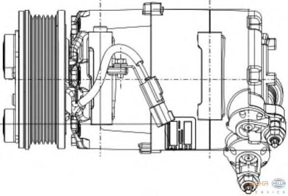 Compressor de aparelho de ar condicionado NRF 32848G preço, a partir de 312,11 USD