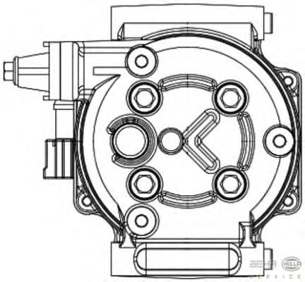 Compre ACP984 Lucas Compressor de aparelho de ar condicionado