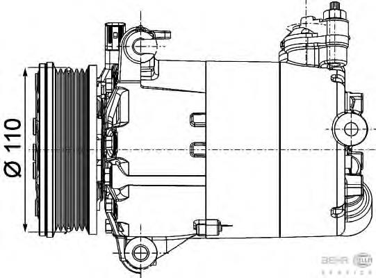 Compre 1791013 Ford Compressor de aparelho de ar condicionado