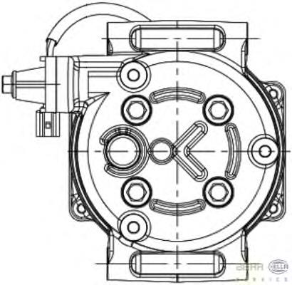 Compre 813916 VALEO Compressor de aparelho de ar condicionado