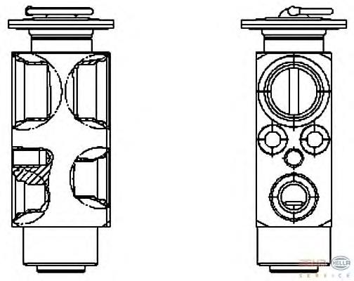 81619670020 MAN Válvula TRV de aparelho de ar condicionado