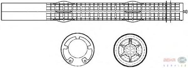 Tanque de recepção do secador de aparelho de ar condicionado Mercedes A4518350447 preço, a partir de 45,40 USD