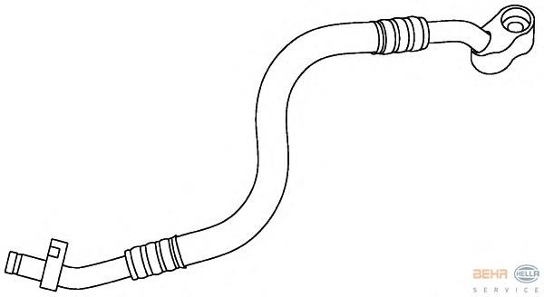 Mangueira de aparelho de ar condicionado, desde o compressor até o radiador Mercedes A2218301616 preço, a partir de 138,09 USD