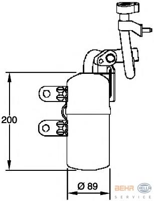 Tanque de recepção do secador de aparelho de ar condicionado Volvo 31332650 preço, a partir de 19,05 USD