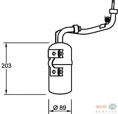 Tanque de recepção do secador de aparelho de ar condicionado Mazda BP8F615A0C preço, a partir de 37,27 USD
