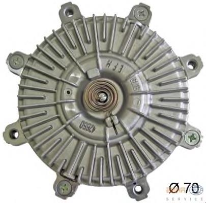 Acoplamento viscoso de ventilador de esfriamento 8MV376734481 HELLA