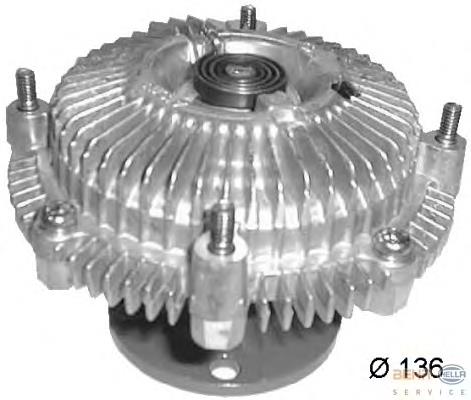 Acoplamento viscoso de ventilador de esfriamento D52008TT Thermotec