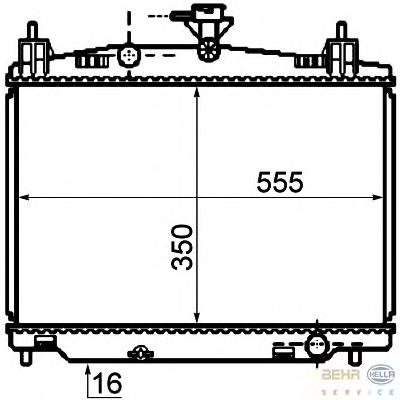 Compre ZJ3815200 Mazda Radiador de esfriamento de motor