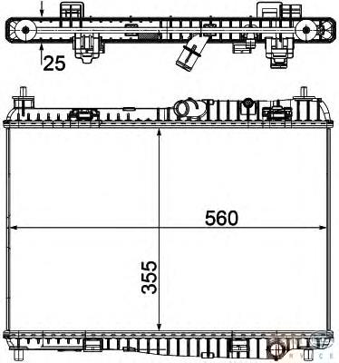 Compre 1897435 Ford Radiador de esfriamento de motor