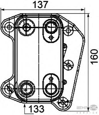 Compre 103732 Febi Radiador de óleo