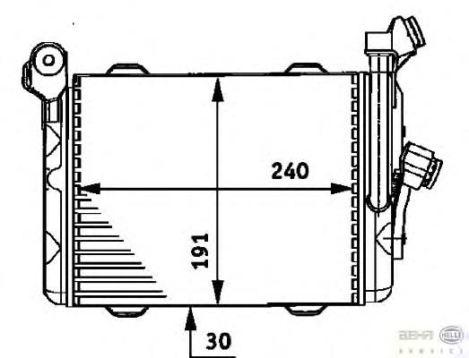 Compre CLC33000P Mahle Original Radiador de óleo