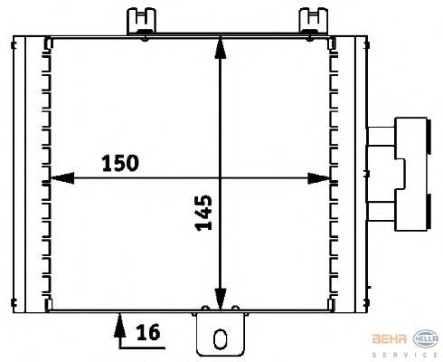 Radiador de óleo Mercedes 2155000000 preço, a partir de 98,75 USD