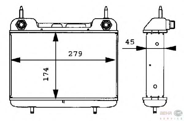 Radiador de óleo Mercedes A1245000000 preço, a partir de 125,99 USD