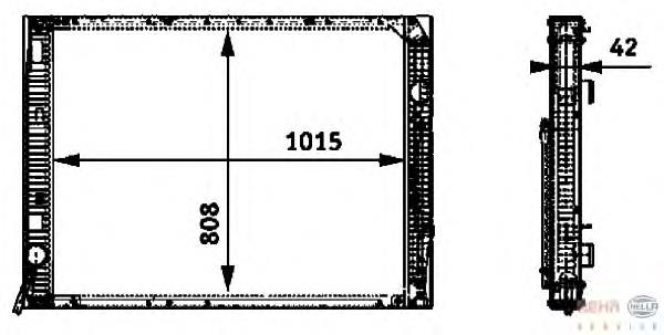 Compre 50194 NRF Radiador de esfriamento de motor
