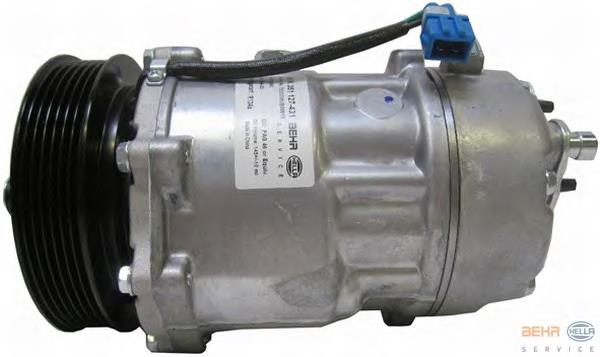 7D0820805KV VAG Compressor de aparelho de ar condicionado