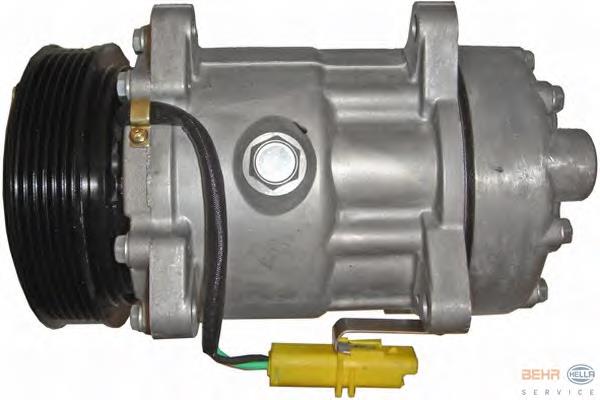 Compressor de aparelho de ar condicionado 8FK351127991 Peugeot/Citroen