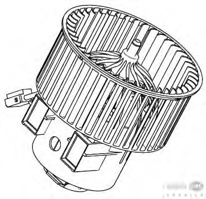 Compre LR002630 Land Rover Motor de ventilador de forno (de aquecedor de salão)