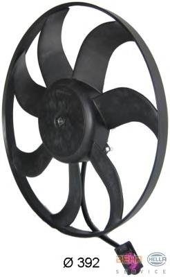Ventilador elétrico de esfriamento montado (motor + roda de aletas) 048098N Dasis