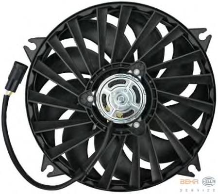Compre 1253K1 Peugeot/Citroen Ventilador elétrico de esfriamento montado (motor + roda de aletas) esquerdo