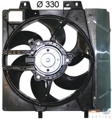 Compre DER07011 Denso Difusor do radiador de esfriamento, montado com motor e roda de aletas