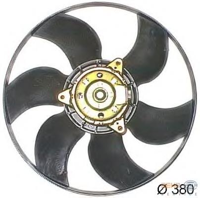 Ventilador elétrico de esfriamento montado (motor + roda de aletas) AVA RT7604