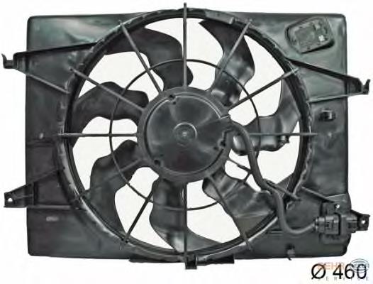 Compre 47903 NRF Difusor do radiador de esfriamento, montado com motor e roda de aletas