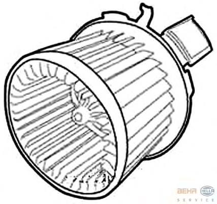 Compre 6441T8 Peugeot/Citroen Motor de ventilador de forno (de aquecedor de salão)