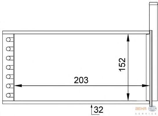 Compre 71756 Nissens Radiador de forno (de aquecedor)