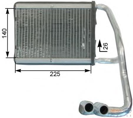Compre 971382F000 Hyundai/Kia Radiador de forno (de aquecedor)