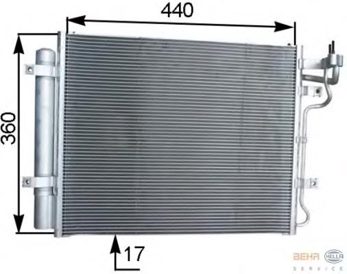 Radiador de aparelho de ar condicionado NRF 350020 preço, a partir de 142,39 USD