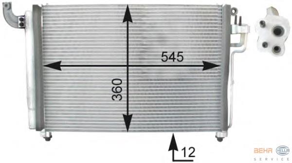Compre 976061G300 Hyundai/Kia Radiador de aparelho de ar condicionado