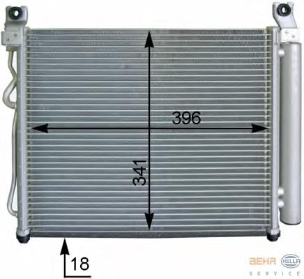 Radiador de aparelho de ar condicionado Hyundai/Kia 9760607550 preço, a partir de 73,36 USD