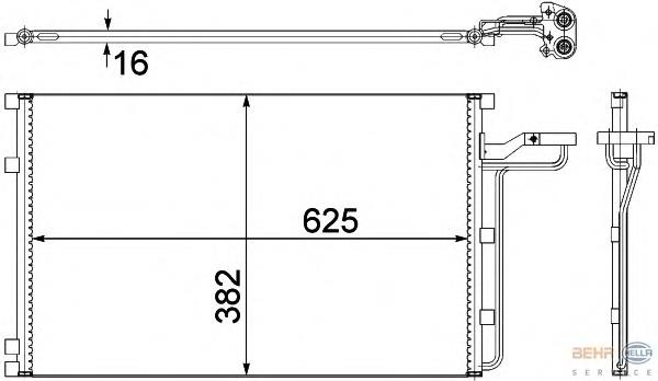 Compre 31356003 Volvo Radiador de aparelho de ar condicionado